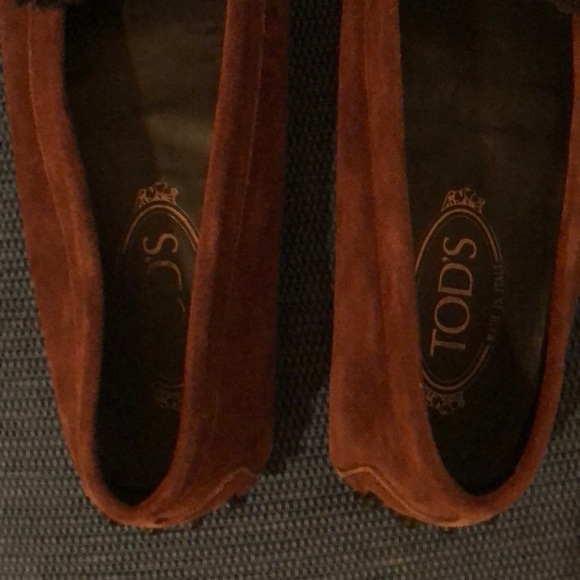 Tod’s Multi-Tone Suede Driving Loafer sz 9 - Picture 5 of 6